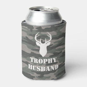 Geschenk für Husband-Camouflage Trophy Husband Dosenkühler