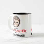 Geschenk für Igel Lover, Igel Tasse (Vorderseite Links)