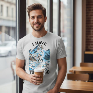 Geschenk für ihn: Benutzerdefiniertes Herren-Pengu T-Shirt