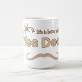 Geschenk für ihn – Ja Schatz Lustiger Ehemann Kaffeetasse (Mittel)