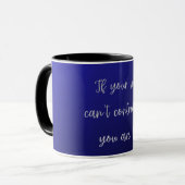 Geschenk für ihn oder sie mit stoischem positiven tasse (Vorderseite Links)