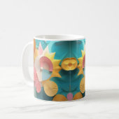 Geschenk für ihre abstrakte Tasse (Vorderseite Links)