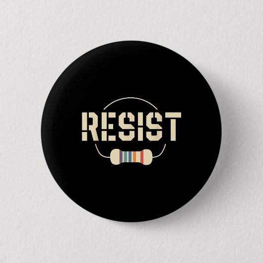 Geschenk für Ingenieur-Graduate Men Resist C Button (Vorderseite)