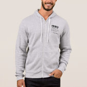Geschenk für Ingenieurdefinitionen Hoodie (Vorderseite)
