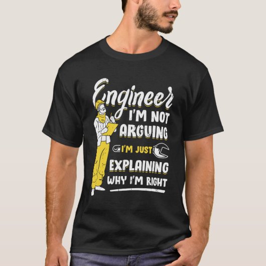 Geschenk für Ingenieuringenieure T-Shirt (Vorderseite)