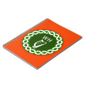 Geschenk für irische Golfer Notizblock (Linke Seite)