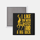 Geschenk für Jäger auf der Jagd Magnet (Vorderseite/Rückseite)