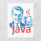 Geschenk für Java-Programmierer Postkarte (Vorderseite)