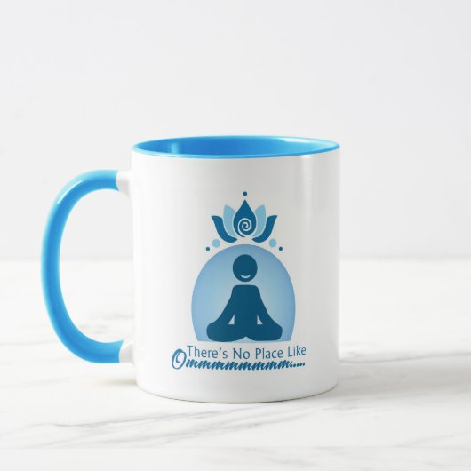 Geschenk für Jemand, der über Yoga meditiert oder Tasse (Links)
