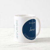 Geschenk für JW-Älteste personalisierter Name, Gem Kaffeetasse (VorderseiteRechts)