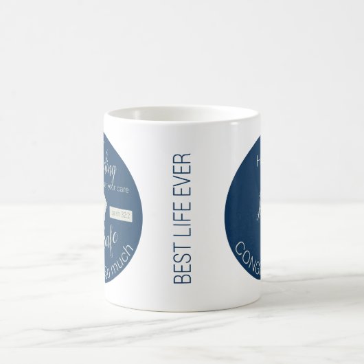 Geschenk für JW-Älteste personalisierter Name, Gem Kaffeetasse (Mittel)