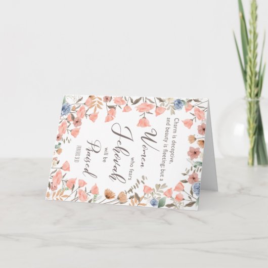 Geschenk für JW Elders Ehefrau Karte (Vorderseite)