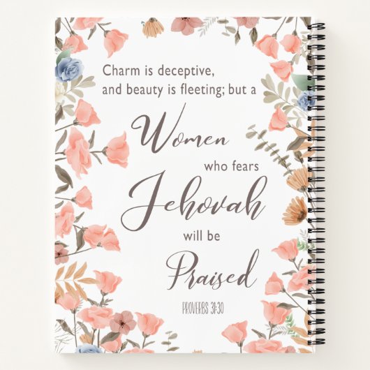 Geschenk für JW Elders Ehefrau Notizblock (Rückseite)