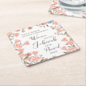 Geschenk für JW Elders Ehefrau Rechteckiger Pappuntersetzer (angewinkelt)