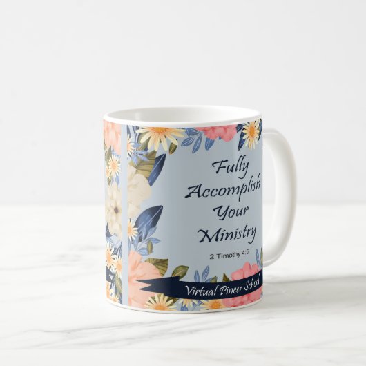 Geschenk für JW Pioneer: Vollständige Arbeit Kaffeetasse (VorderseiteRechts)