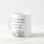 Geschenk für JW Schwestern Ältere Ehefrau Zitat Ta Kaffeetasse (Vorderseite Links)