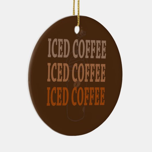 Geschenk für Kaffee Überteuerten Kaffee Keramik Ornament (Rechts)