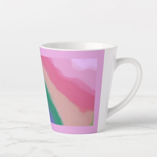Geschenk für Kaffeeliebhaber Latte Tasse (Rechts)