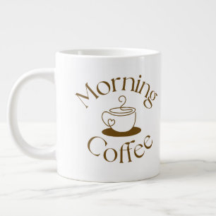Geschenk für Kaffeeliebhaber zum Morgen für Kolleg Jumbo-Tasse