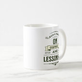 Geschenk für Kaffeeliebte Lehrer Kaffeetasse (VorderseiteRechts)