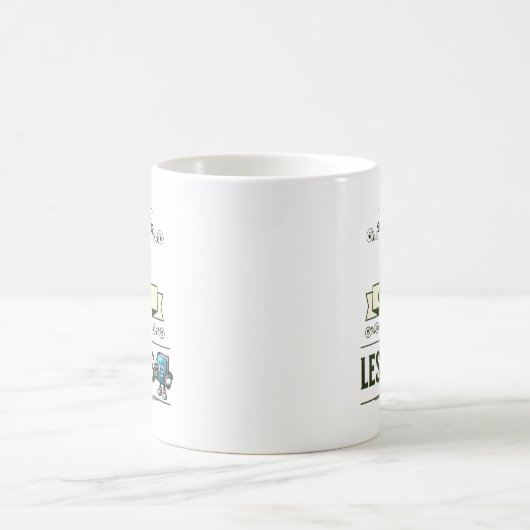 Geschenk für Kaffeeliebte Lehrer Kaffeetasse (Mittel)