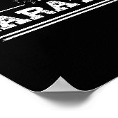 Geschenk für Karateka Poster (Ecke)