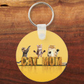 Geschenk für Katzen | Katzenmuttergeschenke | Katz Schlüsselanhänger (Vorderseite)