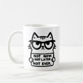 Geschenk für Katzenliebhaber Kaffeetasse (Links)