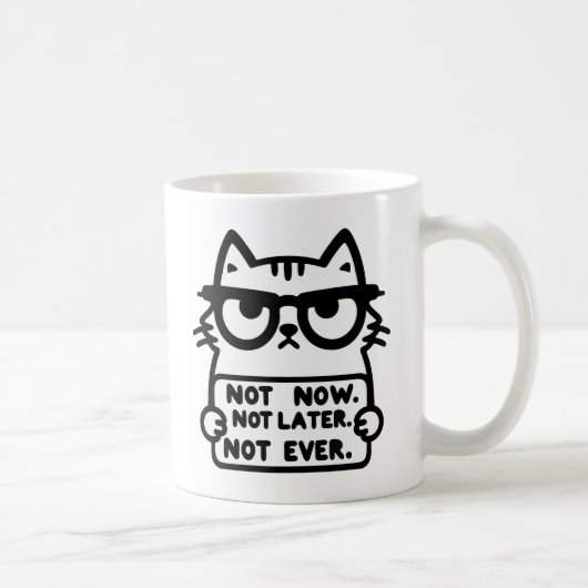 Geschenk für Katzenliebhaber Kaffeetasse (Rechts)