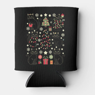 Geschenk für Katzenliebhaber zu Weihnachten für Ka Dosenkühler