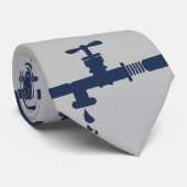 Geschenk für Klempner-Vater Krawatte (Gerollt)