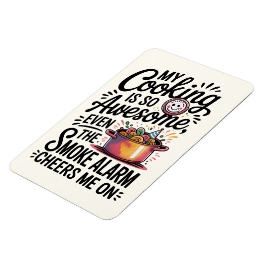 Geschenk für Koch und Zuhause-Köche Magnet (Linke Seite)