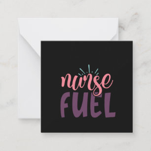 Geschenk für Krankenpflege Mitteilungskarte
