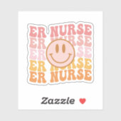 Geschenk für Krankenpfleger Aufkleber (Blatt)