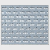 Geschenk für Krankenpfleger Geschenkpapier (Flach)