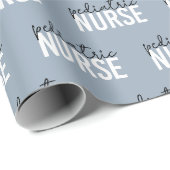 Geschenk für Krankenpfleger Geschenkpapier (Rolleneckpunkt)