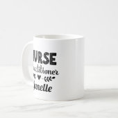 Geschenk für Krankenpfleger Kaffeetasse (Vorderseite Links)