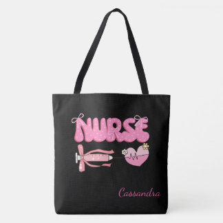 Geschenk für Krankenpflegeschüler Name zukünftige  Tasche