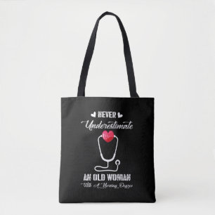 Geschenk für Krankenschwester   Ältere Frauen in d Tasche