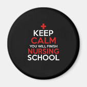 Geschenk für Krankenschwester | Behalt Ruhe Sie we Magnet (Vorne)