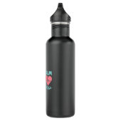 Geschenk für Krankenschwester | Behalten Ruhe Ich Edelstahlflasche (Rechts)