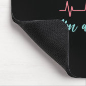 Geschenk für Krankenschwester | Behalten Ruhe Ich Mousepad (Ecke)