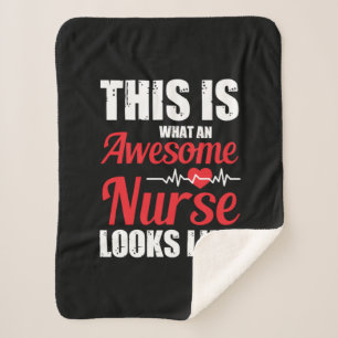 Geschenk für Krankenschwester   Das ist eine Phant Sherpadecke