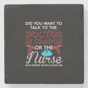 Geschenk für Krankenschwester   Der verantwortlich Steinuntersetzer