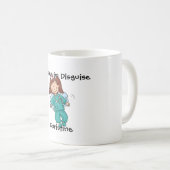 Geschenk für Krankenschwester - Engel in der Kaffeetasse (VorderseiteRechts)