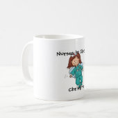 Geschenk für Krankenschwester - Engel in der Kaffeetasse (Vorderseite Links)