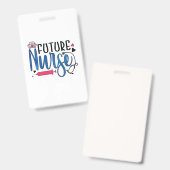 Geschenk für Krankenschwester | Future Nurse Ausweis (Vorder- & Rückseite)