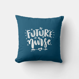 Geschenk für Krankenschwester   Future Nurse Kissen