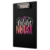 Geschenk für Krankenschwester | Future Nurse Klemmbrett (Links)