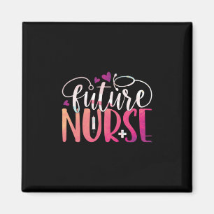 Geschenk für Krankenschwester Future Nurse Magnet